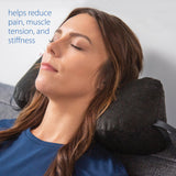 Sleep Log - Dog Bone Shaped Chiropractic Neck & Back Pillow- Cervical and Lumbar Support