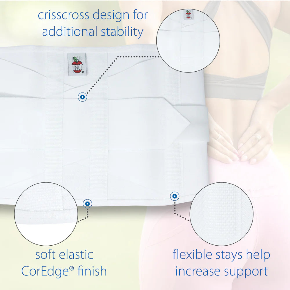 Dual Pull Elastic Crisscross Lumbosacral Belt - Low back Pain Support