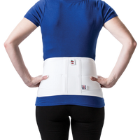 Lumbosacral Low back Support Brace for Lower Back Pain Relief & Extra Support for the Low Back