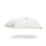 Memory Foam + Fiber Neck Pillow for Sleeping- Adjustable Pillows for the Side & Back Sleeper with Washable Cooling Tech Pillow Covers *Queen or King*