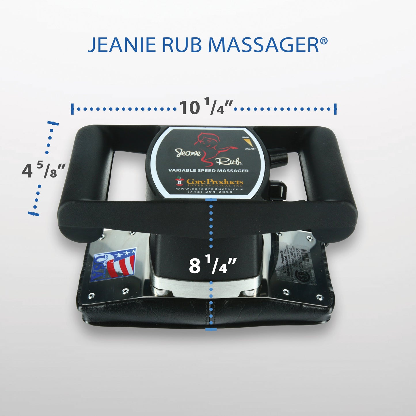 Jeanie Rub Massager Variable Speed