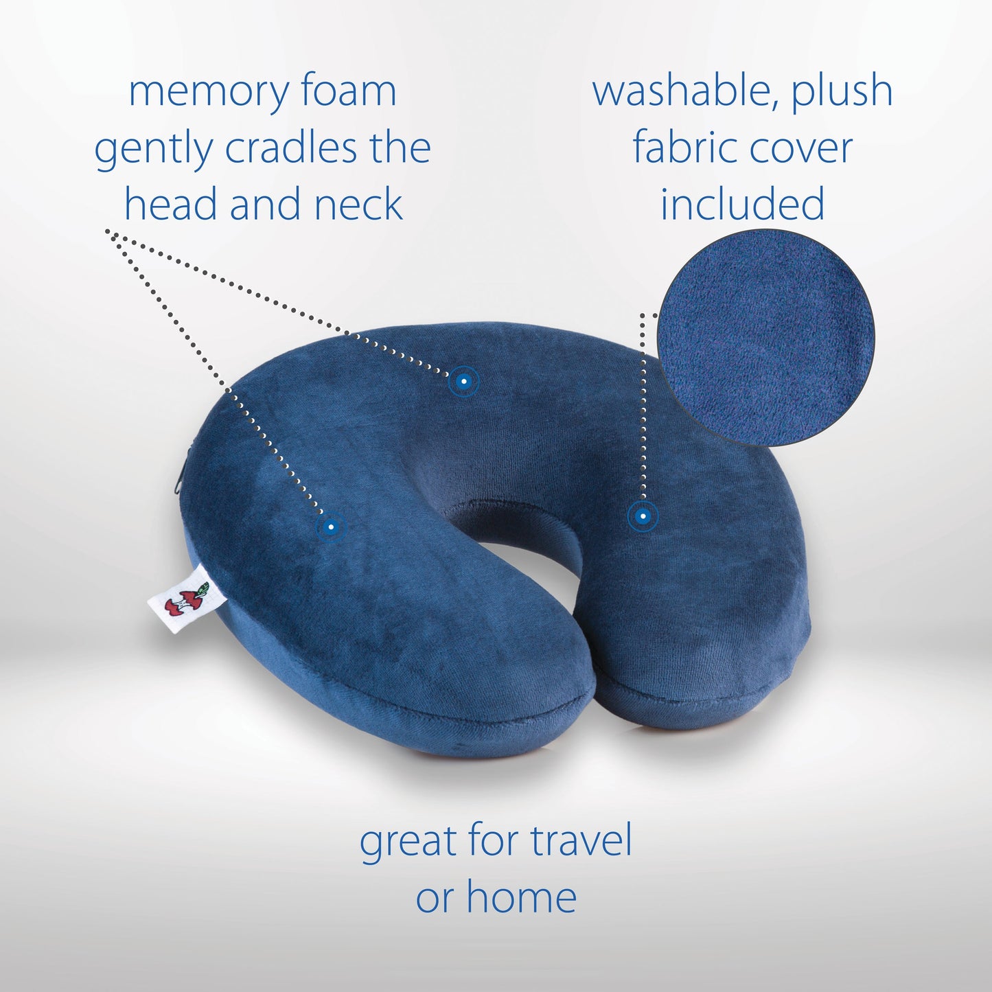 U shaped Memory Travel Neck Pillow