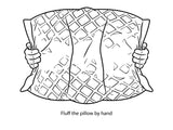 Memory Foam + Fiber Neck Pillow for Sleeping- Adjustable Pillows for the Side & Back Sleeper with Washable Cooling Tech Pillow Covers *Queen or King*