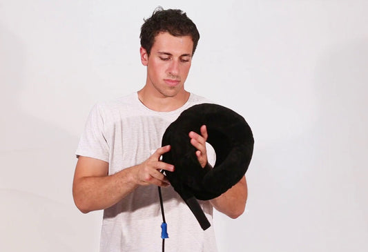 Military Neck? Doing Neck Traction at Home