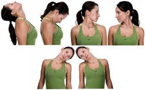 Relaxing Your Neck and Shoulders...at your Desk. Easy Neck Exercises