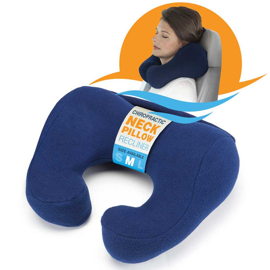 Firm Chiropractic Neck Pillow for Neck Pain Relief – Ergonomic Orthopedic Support Pillow by Sunny Bay