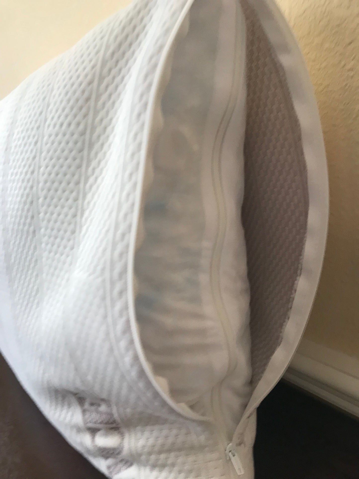 Memory Foam + Fiber Neck Pillow for Sleeping- Adjustable Pillows for the Side & Back Sleeper with Washable Cooling Tech Pillow Covers *Queen or King*