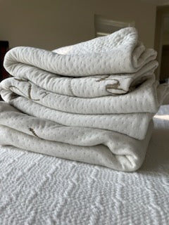 Arc4life Deluxe Bamboo Pillow Cover Protectors with Zipper Small, Medium Large