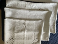 Arc4life Deluxe Bamboo Pillow Cover Protectors with Zipper Small, Medium Large