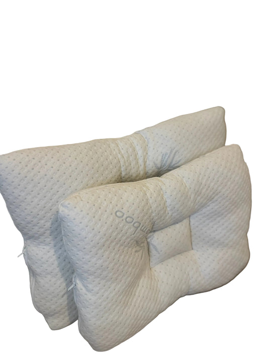 Arc4life Linear Gravity Support Neck Pillow - ADJUSTABLE - Cervical Contoured Support Pillow with Two Neck Rolls