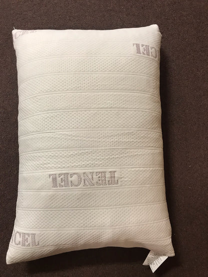 Memory Foam + Fiber Neck Pillow for Sleeping- Adjustable Pillows for the Side & Back Sleeper with Washable Cooling Tech Pillow Covers *Queen or King*