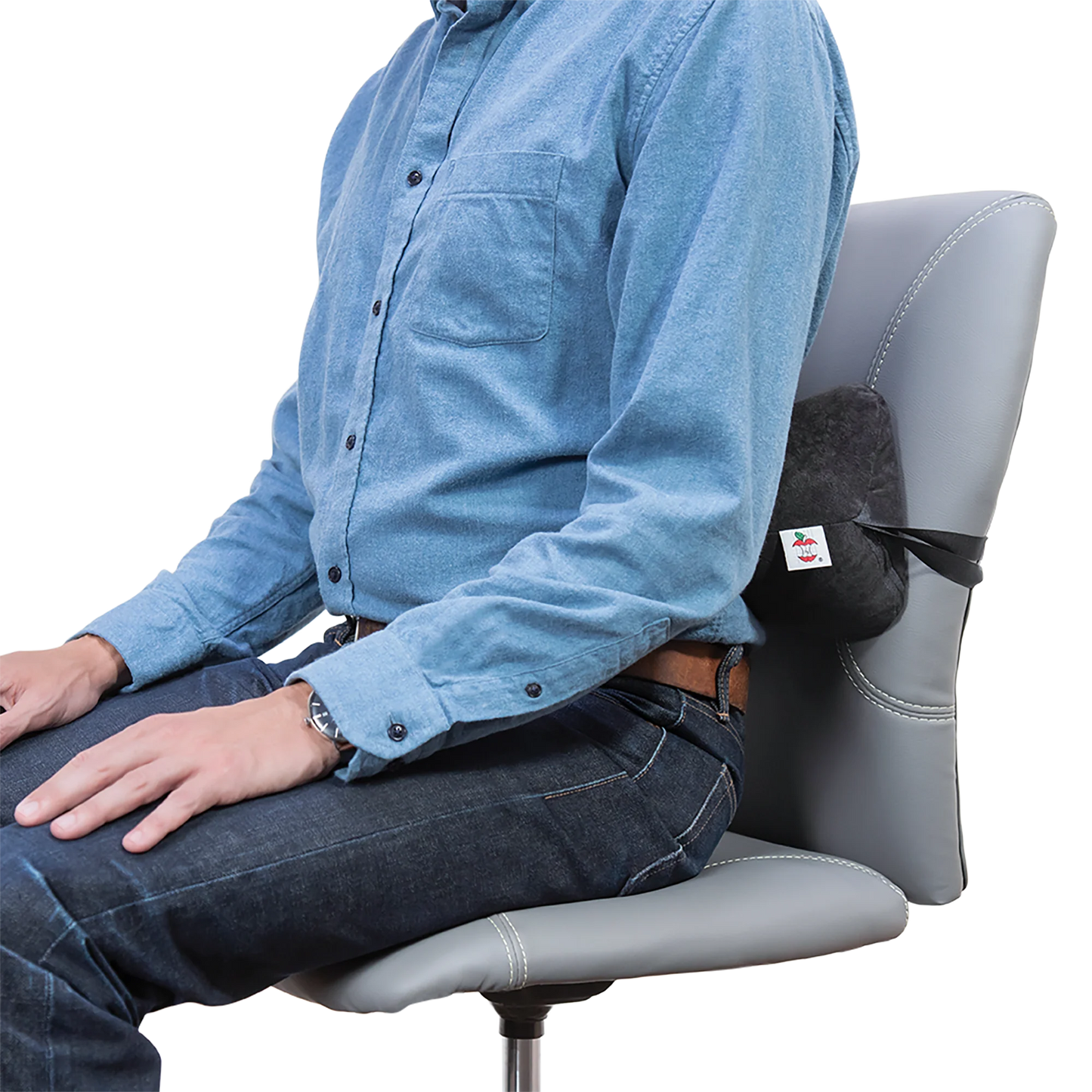 Sleep Log - Dog Bone Shaped Chiropractic Neck & Back Pillow- Cervical and Lumbar Support