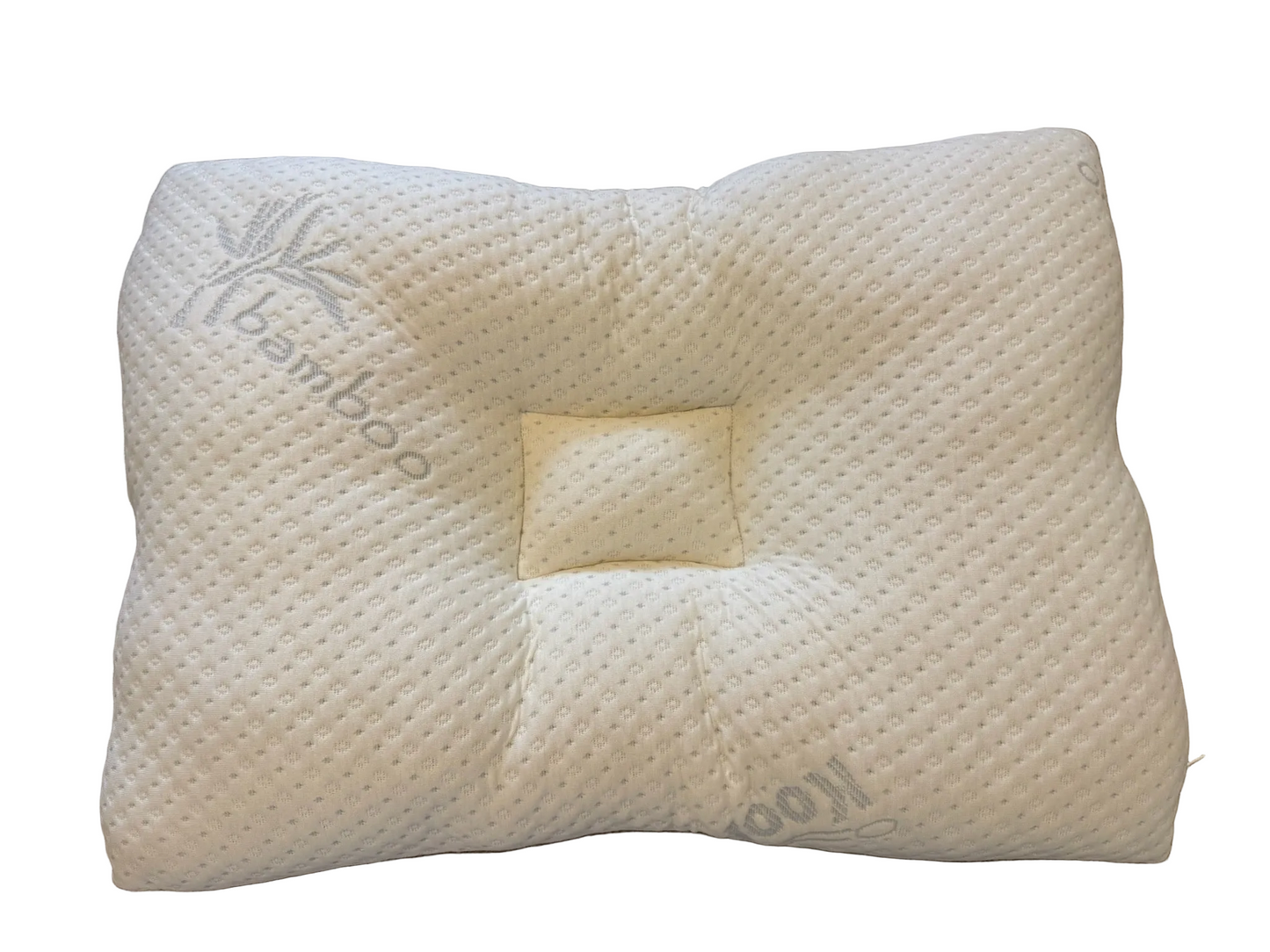 Arc4life Linear Gravity Support Neck Pillow - ADJUSTABLE - Cervical Contoured Support Pillow with Two Neck Rolls