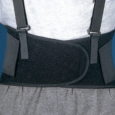CoreBack Industrial Lower Back Support with Suspenders