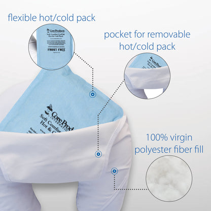 Headache Ice Pillo with Gel Pack