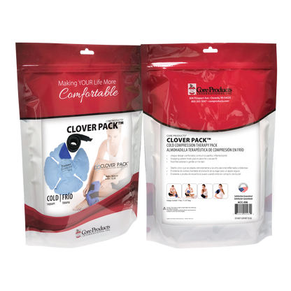 Clover Cold Pack for Shoulder, Knee, Ankle, and Back