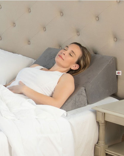 Bed Wedge - Elevated Support Cushion for Sleeping | Recliner Pillow