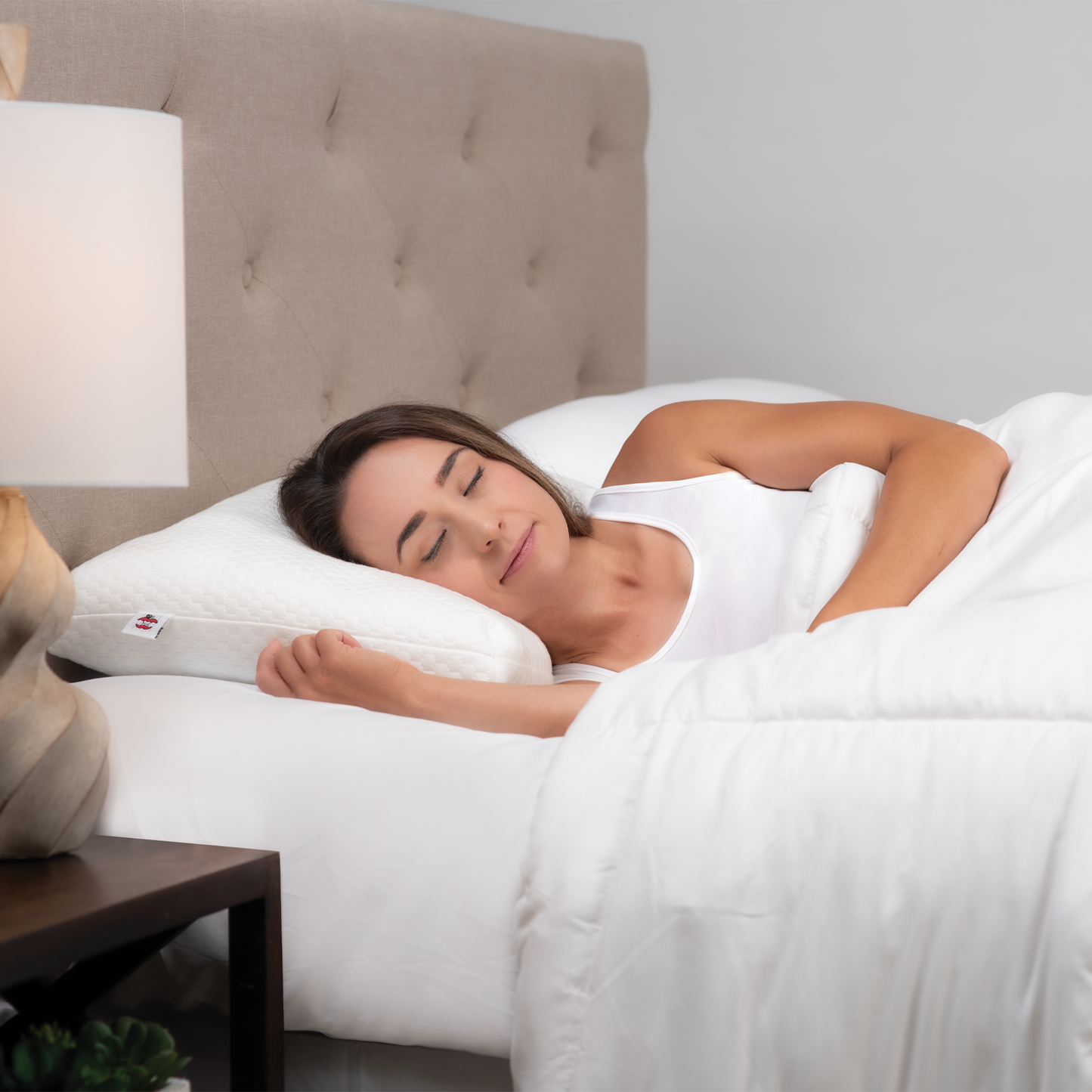 Adjust-A-Loft Fiber Adjustable Comfort Pillow with Cooling Memory Foam Insert